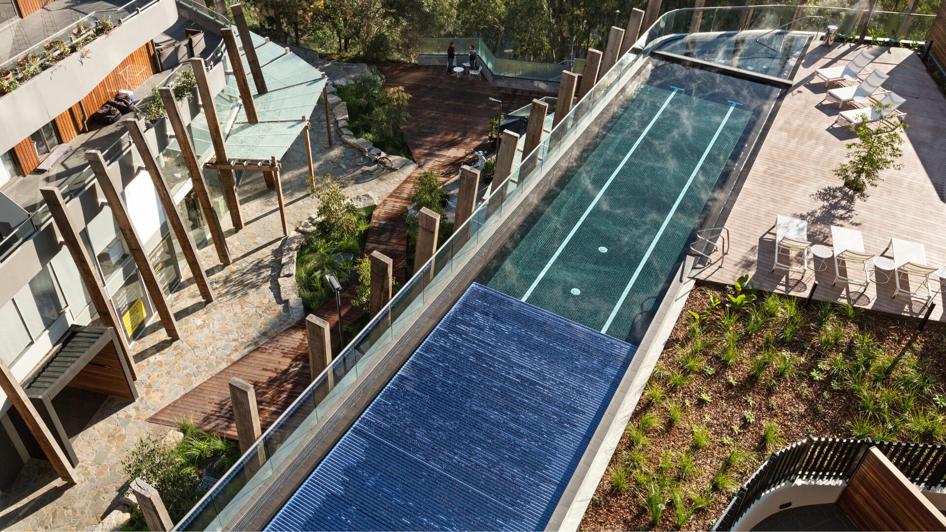 Swimroll for apartment complex